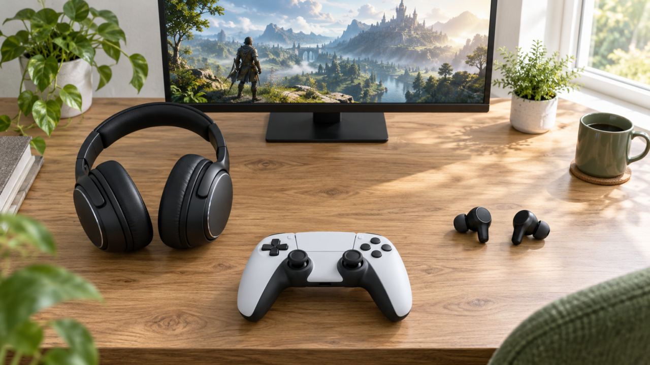 ゲームではヘッドホンとイヤホンのどっちがいい？違いと選び方