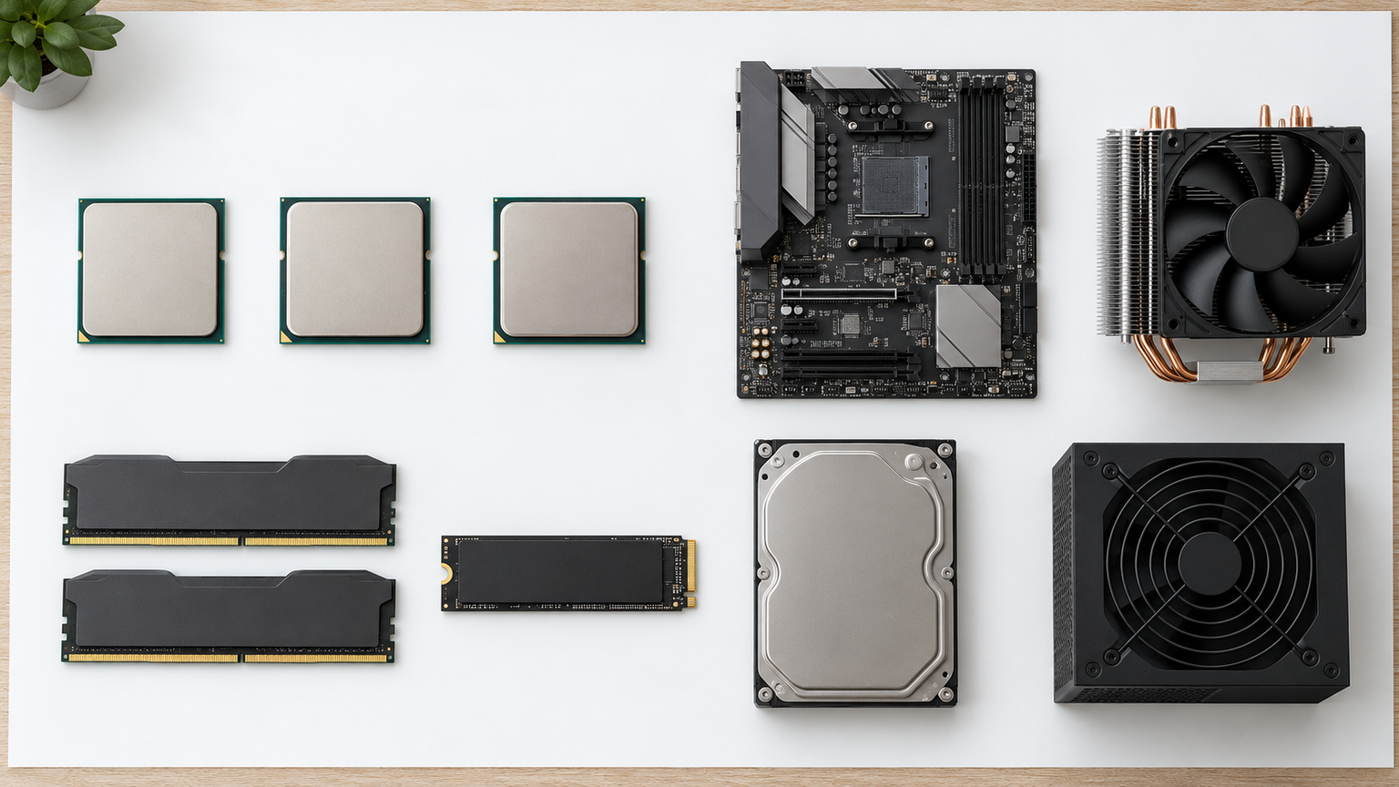 Ryzen 5000シリーズ候補とAM4関連製品10件を比較