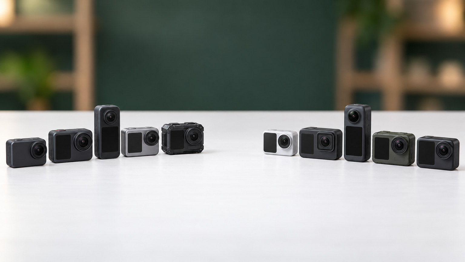 GoProと競合アクションカメラ10商品を比較