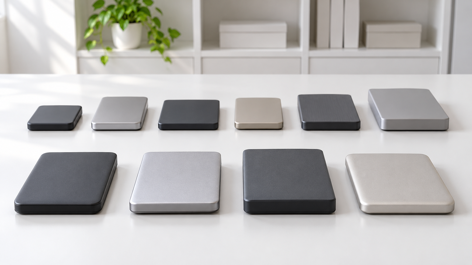 外付けSSD 4TB候補4製品と容量違い6製品を比較