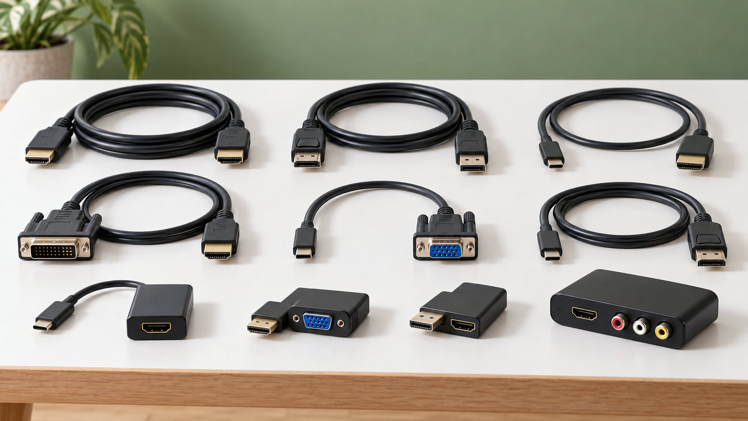 HDMIケーブルとDisplayPort変換製品10件を比較