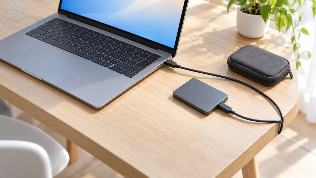 MacBookで外付けSSDを使うデメリットは？選び方と安全な使い方