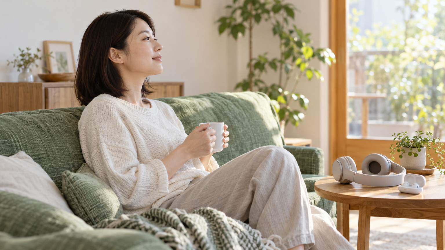 イヤホンとヘッドホンによる耳への負担を減らす考え方