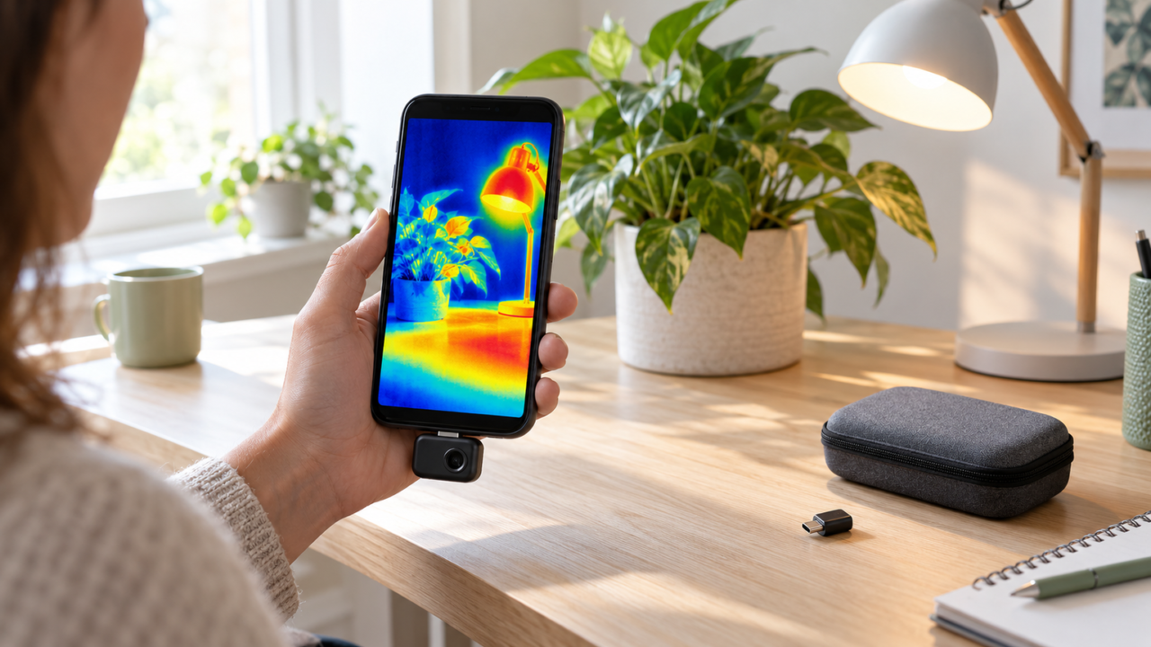 iPhoneでサーモグラフィーを使うやり方は？必要な機器と選び方
