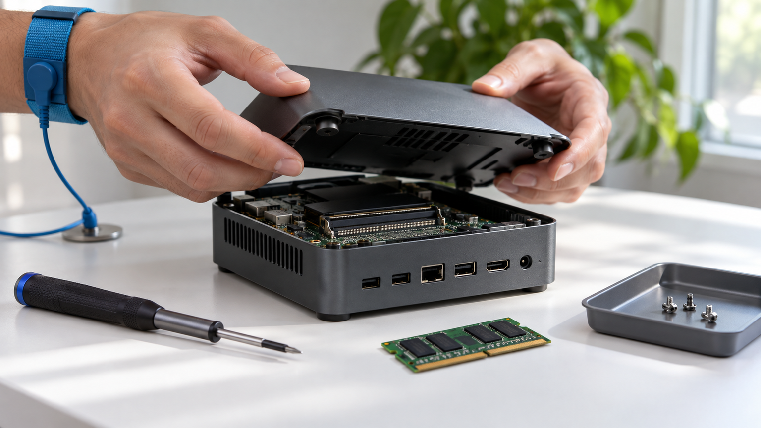 GMKtecミニPCのメモリを増設する前に知りたいこと