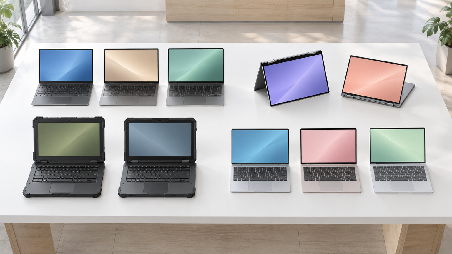 IdeaPad・Yoga・ThinkPad・Chromebookの10機種を比較