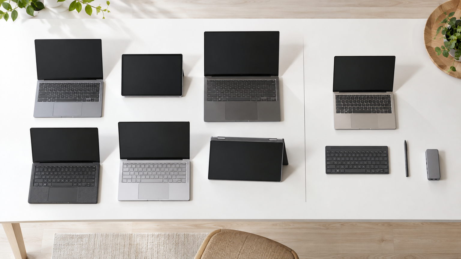 Microsoft Surface6件と比較対象・関連用品4件を比較
