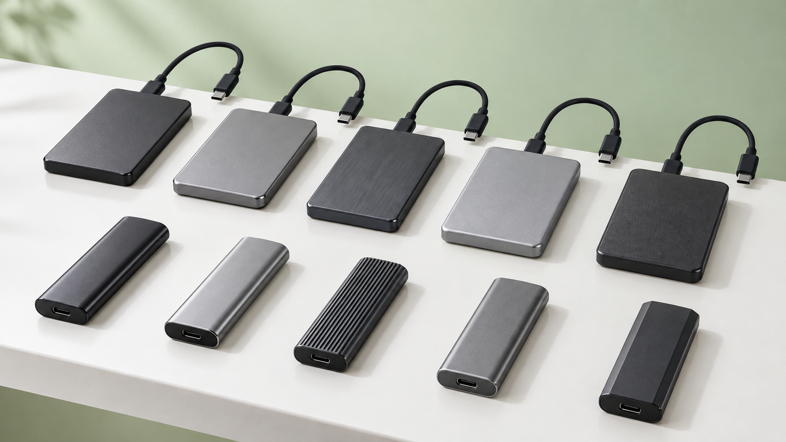 スティック型SSDとポータブルSSD10製品を比較