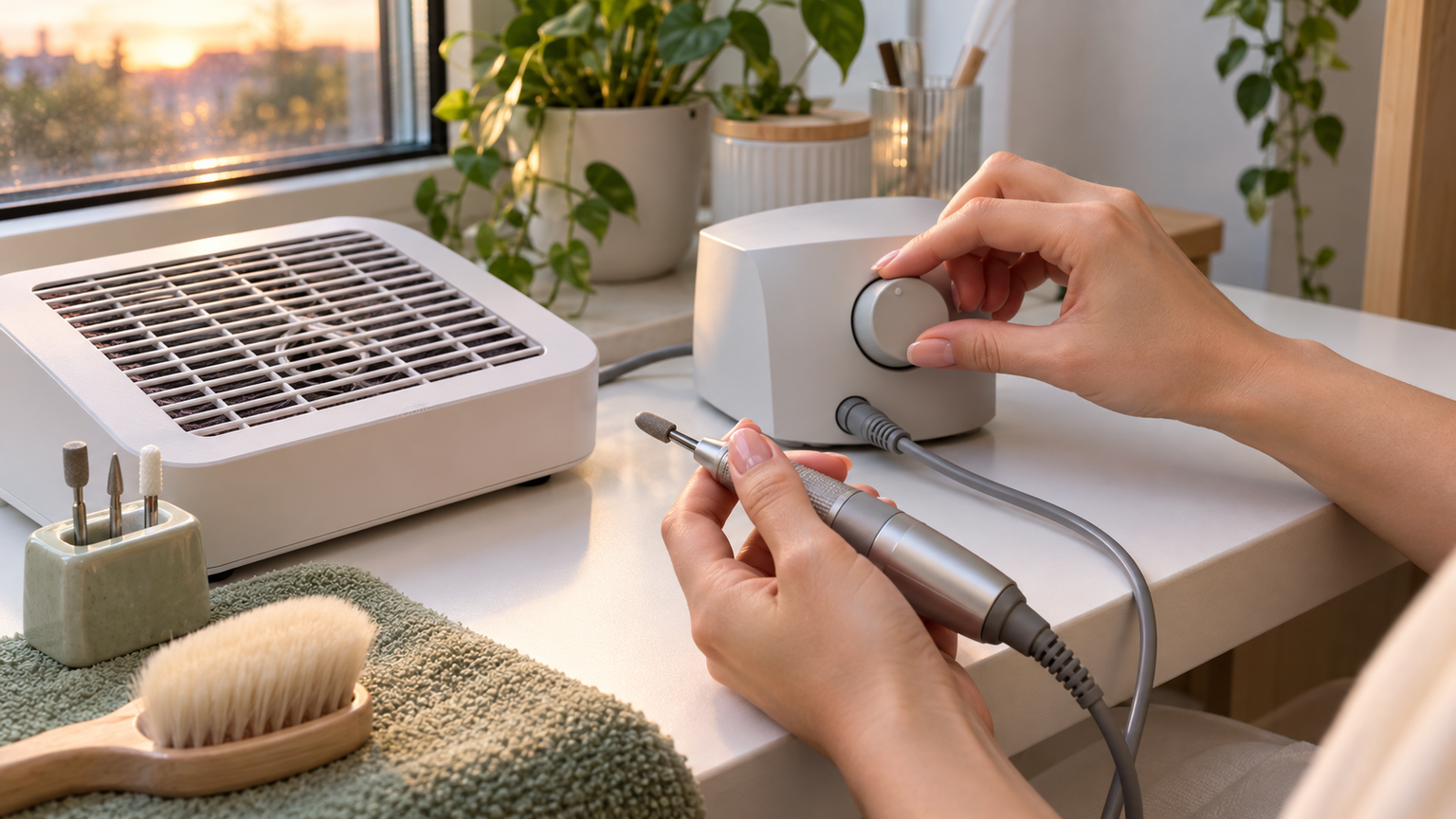 電動ネイルマシンは速度調整と使う場所で選ぼう